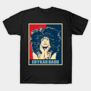 Erykah Badu Hope Poster Art T-Shirt